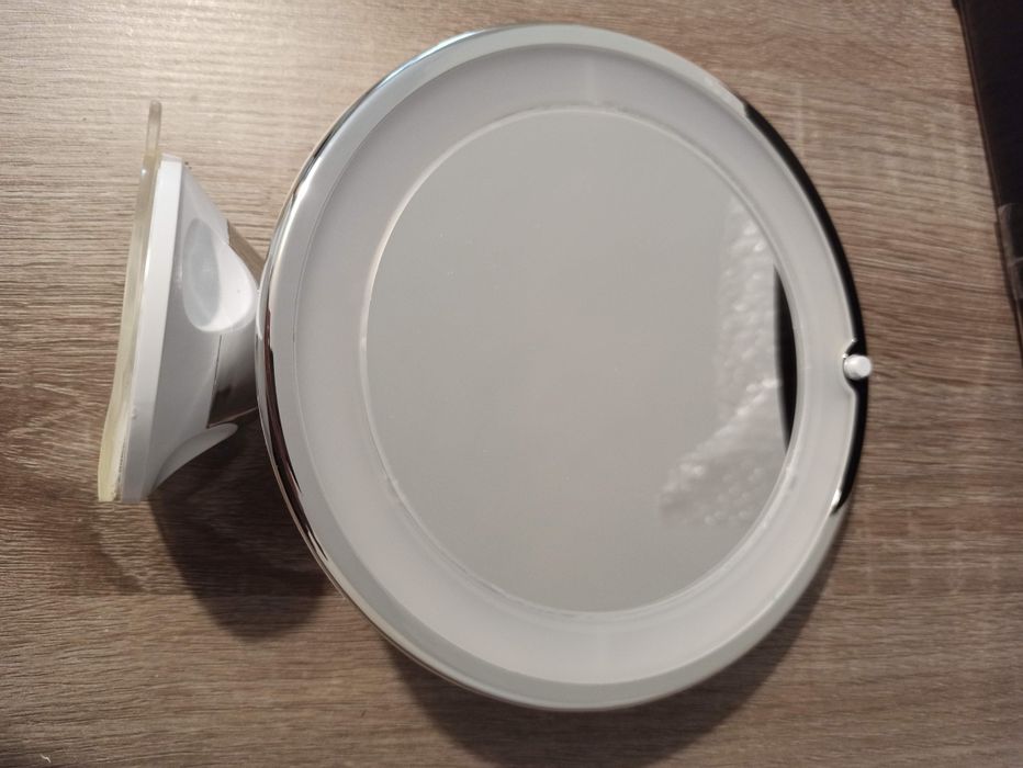 Espelho de aumento 10 X WC LED maquilhagem