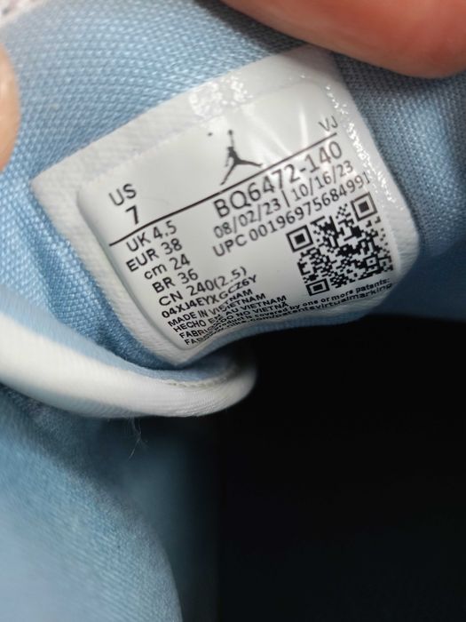 Nike Air Jordan 1 Mid Diffused Blue Buty Damskie r.38