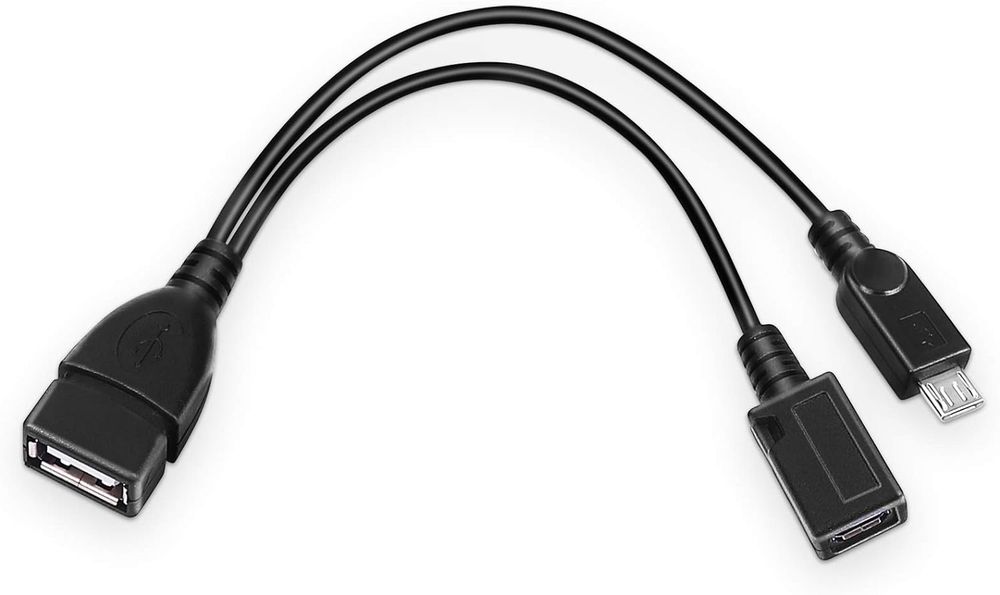 Kabel Y Adapter Otg Host Micro Usb Zasilanie