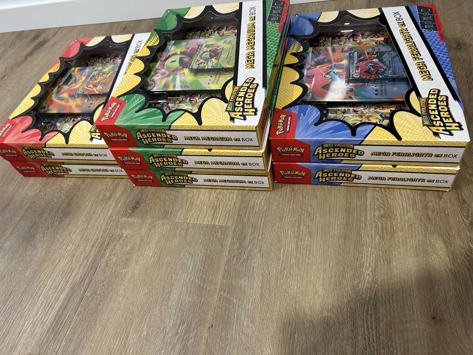 Pokemon tcg mega ex box ascended heroes