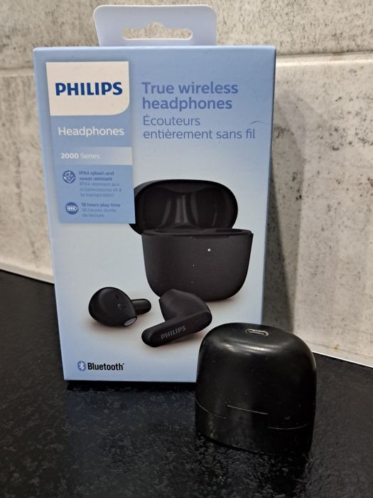 Słuchawki bezprzewodowe uszkodzone PHILIPS  2000 series