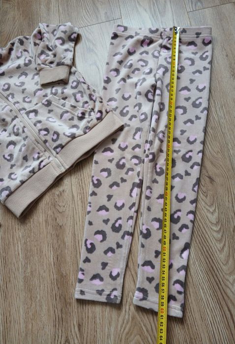 Костюм леопардовий, леопард, велюр, Sinsay 4-5р. 110см