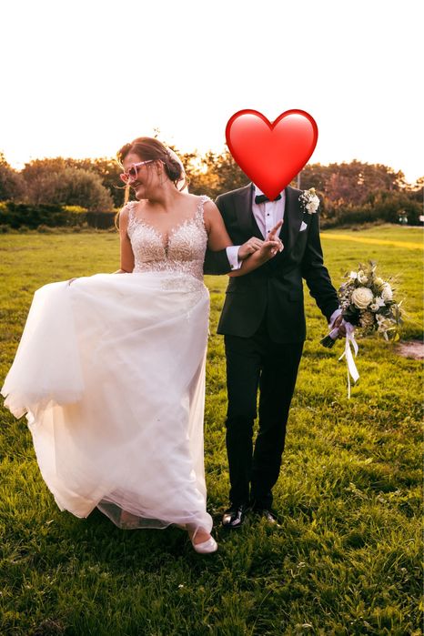 Suknia ślubna r. 42