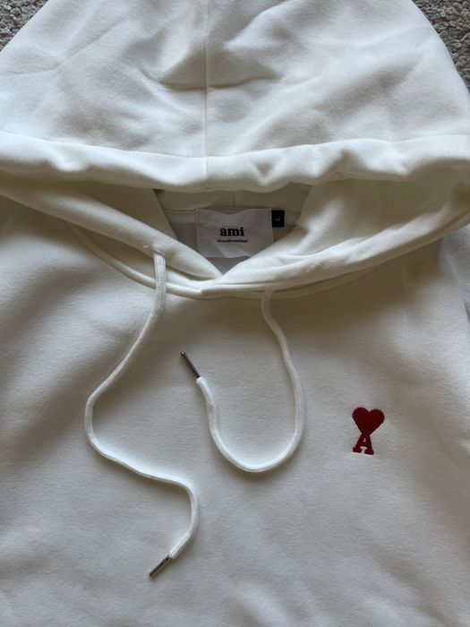 Hoodie branco - AMI PARIS - L
