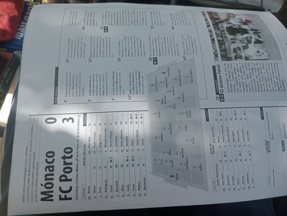 Pafolhetos em bom estado