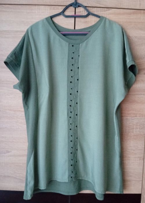Bluzka włoska bawełniana XXL, MADE IN ITALY