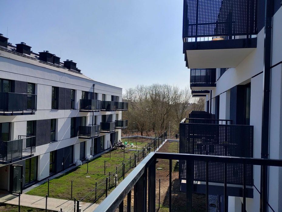 Nowe 2 pokoje, 30,34 m2, Małe Błonia, balkon, miejsce postojowe