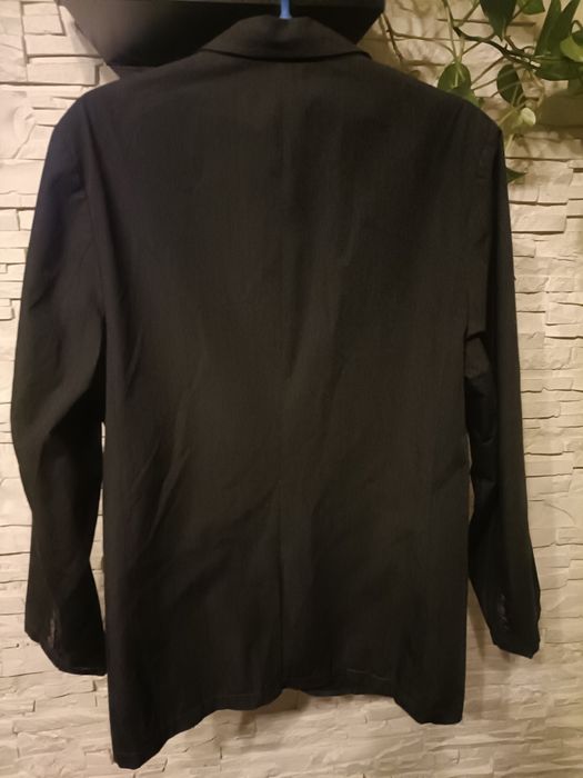 Marynarka czarna reporter męska 176cm