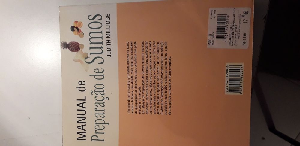 Manual de Preparação de Sumos - Judith Millidge