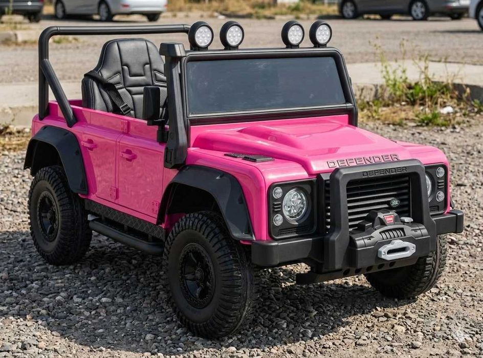 BAWIBUS.PL Autko na akumulator LAND ROVER DEFENDER jeep dla dzieci RC