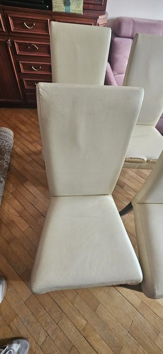 Krzesła skóra ekologiczna