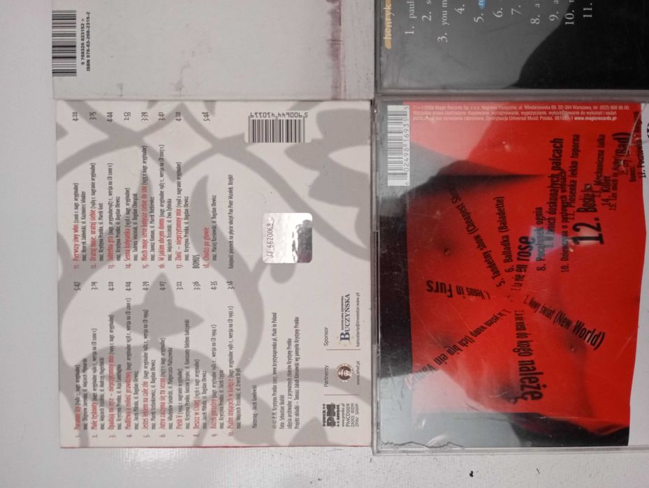 Płyty CD 6 pozycji
