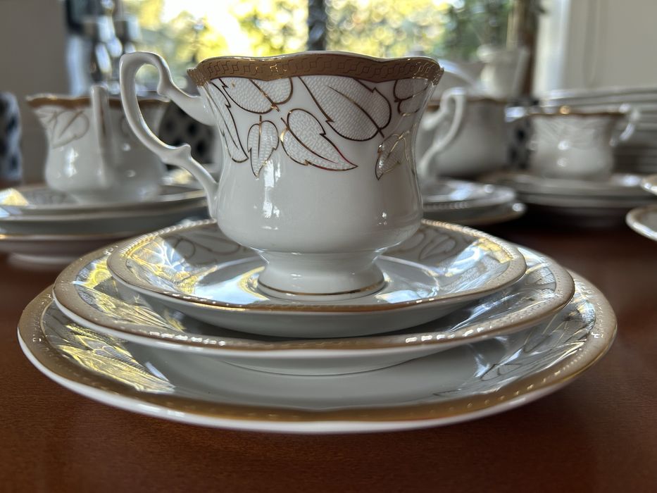 Chodzież zestaw obiadowy i kawowy 32 elementy, 6 osób