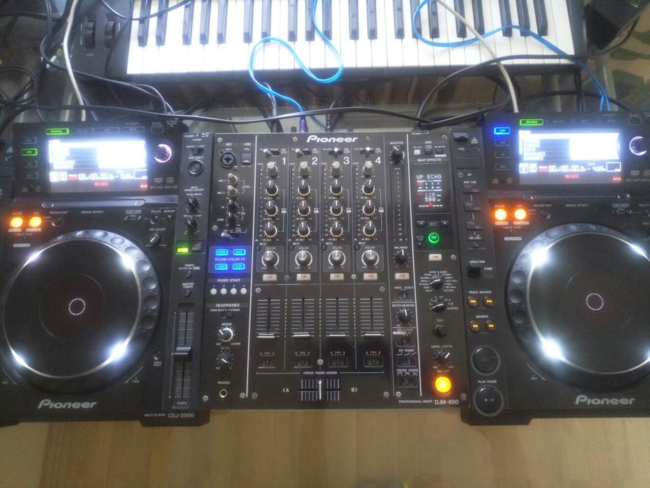 Аренда прокат Pioneer DJM-850; XDJ-XZ; Technics SL 1210 MK2
