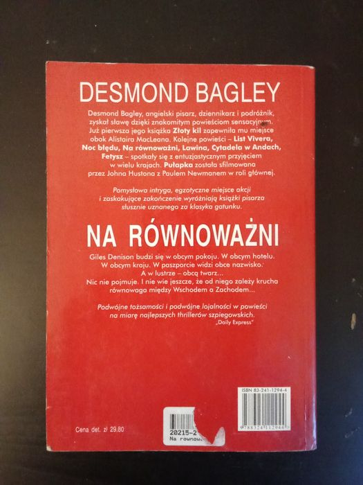 Książka "Na równoważni"