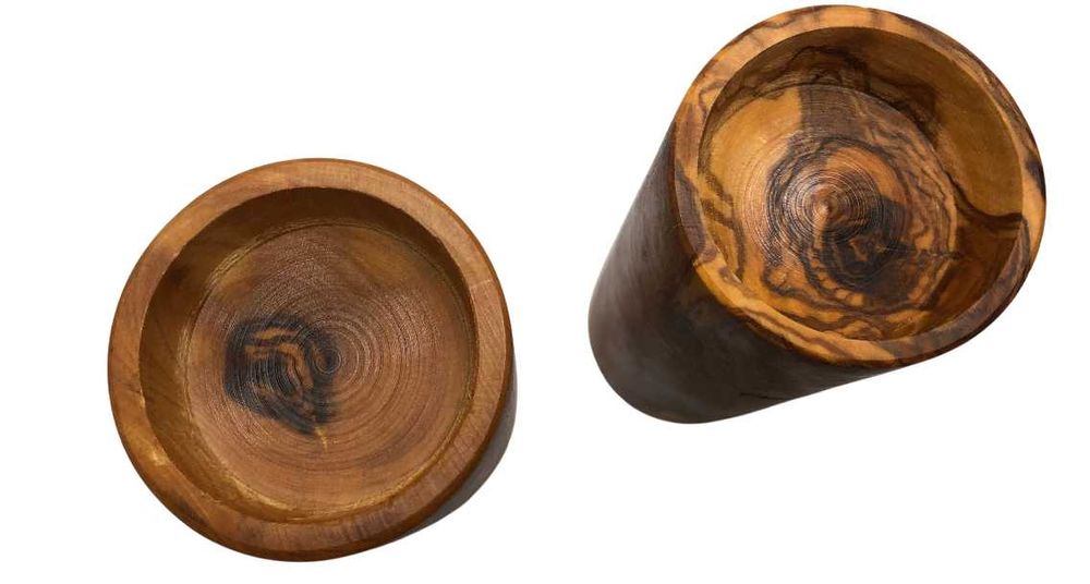 Prezent Na Walentynki Świecznik Na Tealight Drewno Oliwne One Love