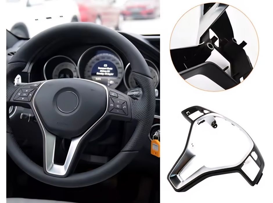 Aro / Moldura Para Volante Mercedes W204/ W212 ( NOVO )
