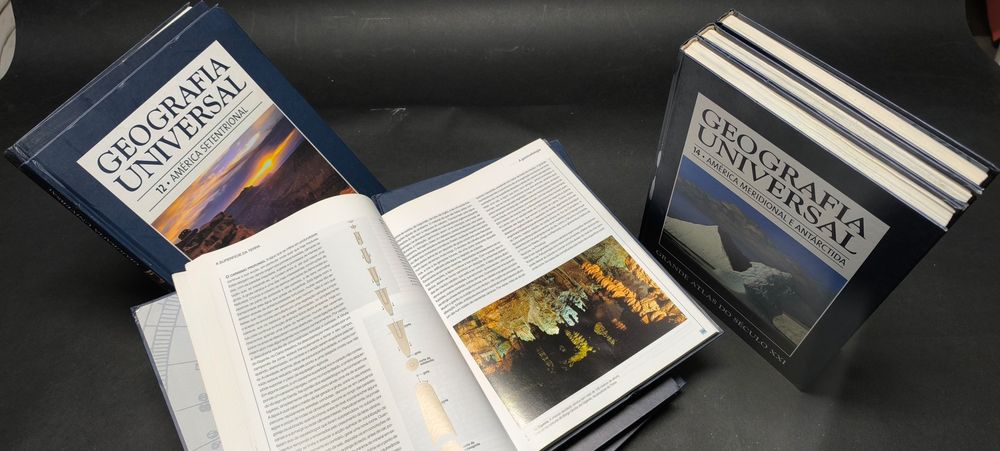 Coletânia "Grande Atlas do Século" 18 livros