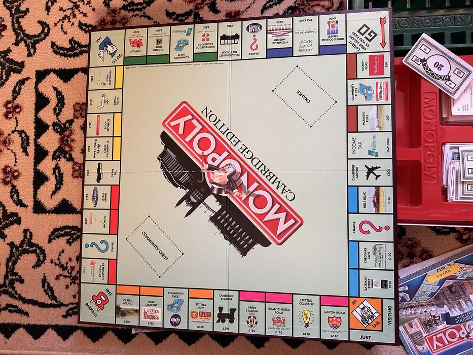 Монополія! Настільна гра Monopoly: Cambridge Edition