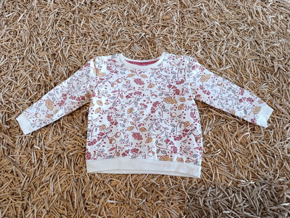 Bluzy, dziewczynka, 2 szt., r. 86/92, bluza gratis