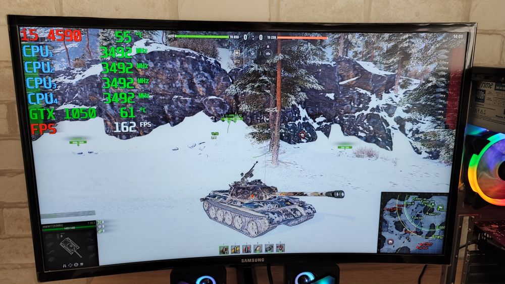 Игровой ПК i5 GTX 1050 CS 2 GTA5 WOT fortnite DoTa2 PUBG