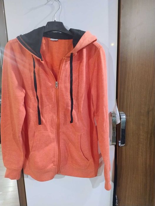 Bluza na zamek z kapturem