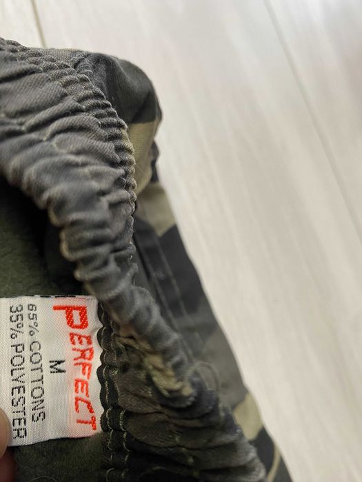 NOWE r.M Ocieplane spodnie bojówki męskie moro
