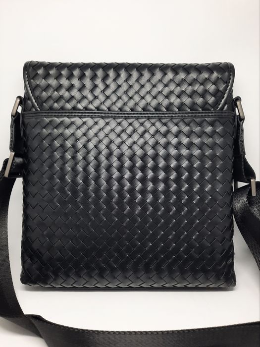 Чоловіча сумка через плече барсетка | Мужская сумка боттега