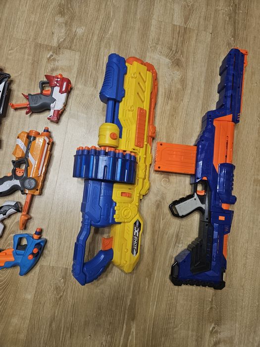 Zestaw pistoletów nerf