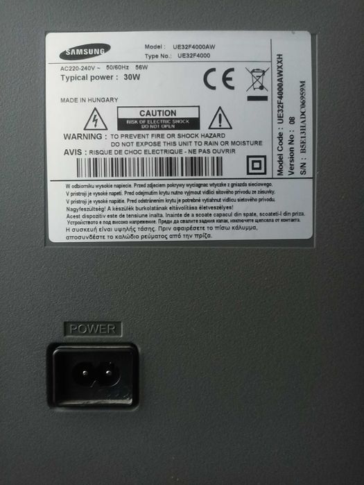 Телевізор Samsung UE32F4000AW
