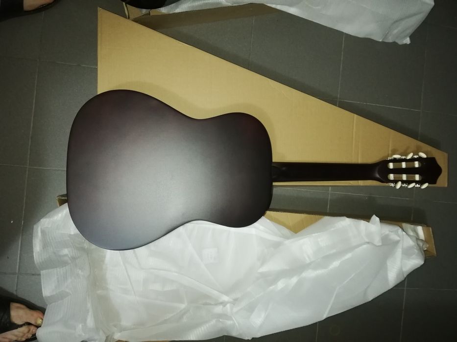 Guitarra clássica madeira mogno maciça64586503730050123
