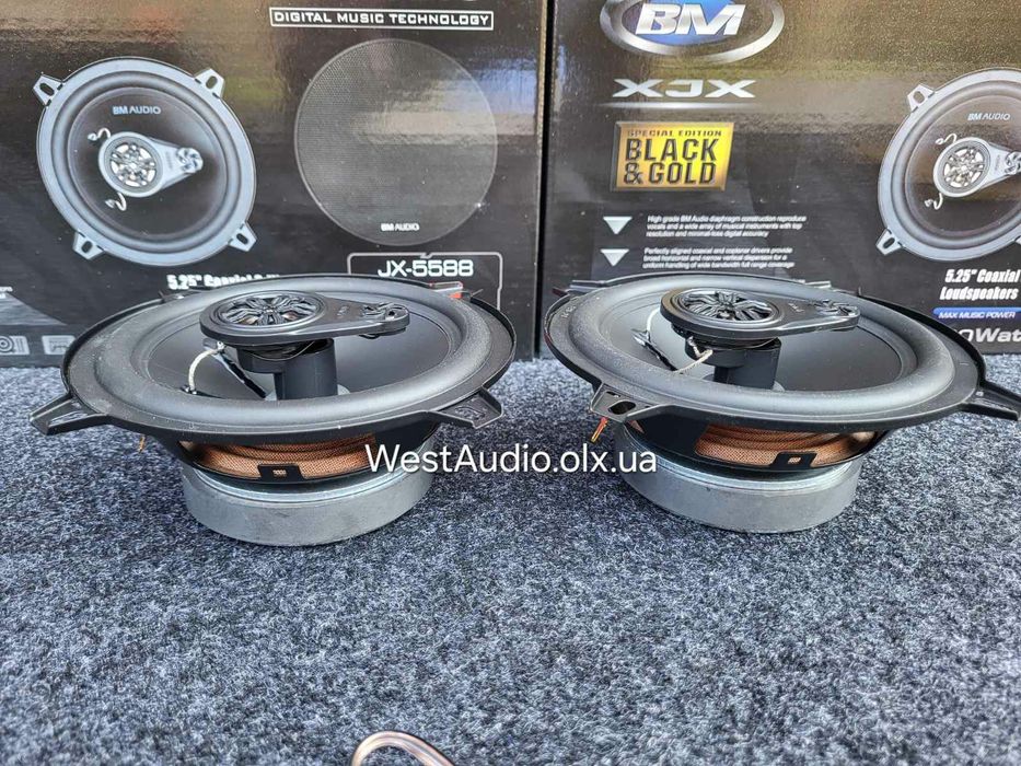 13см. Boschmann JX-5588/динаміки в авто/колонки/акустика: 840 грн