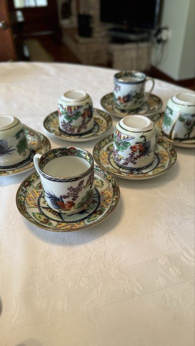 Servico de chavenas cafe vintage