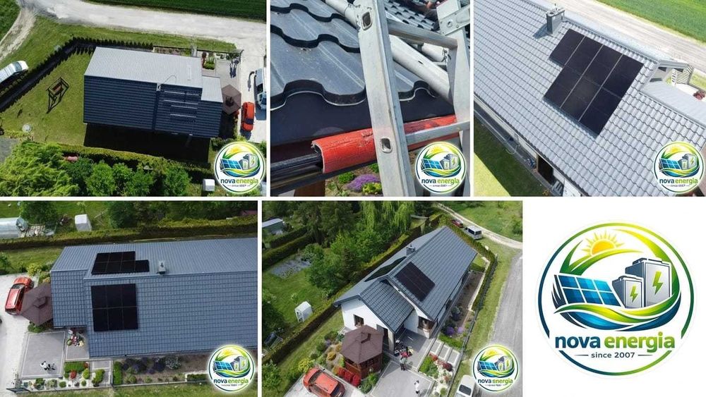 Fotowoltaika od montera Longi 8,64kWp Magazyn Energii 23kWh Dotacje`26