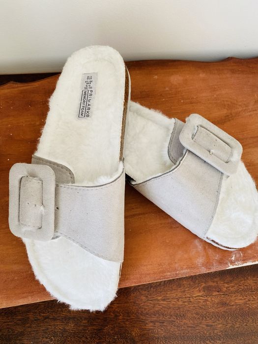 Klapki z ociepleniem Primark  r. 38/39