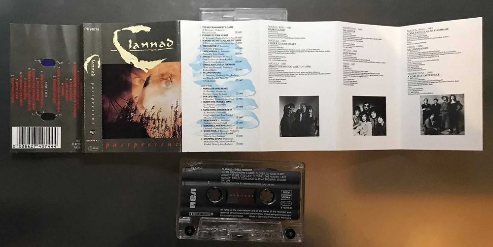 Lote Cassetes áudio originais - CLANNAD