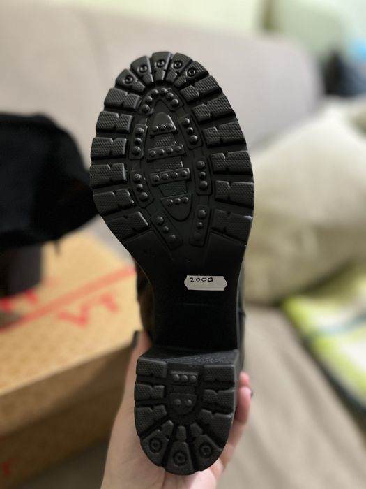 РОЗПРОДАЖ Черевики зимові на овчині шкіряні замшеві