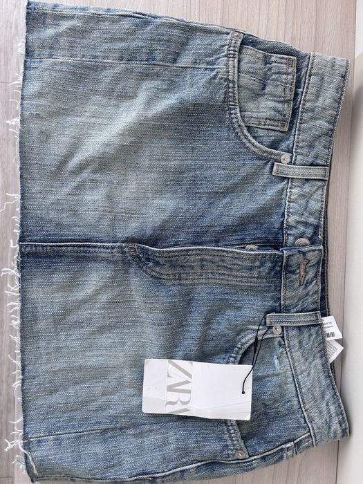 Джинсова спідниця від zara