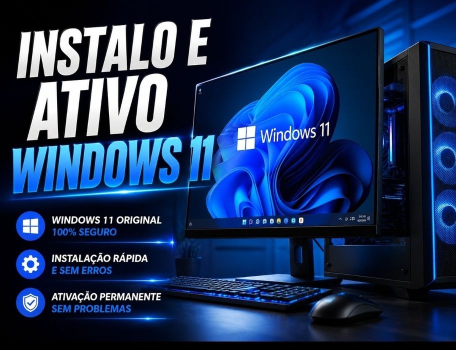 Instalo & Ativo Windows 11 / 10