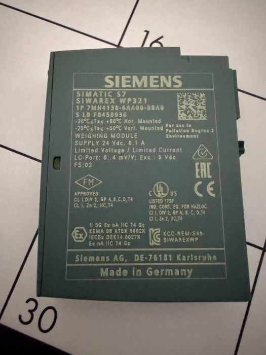 Material de Automação Siemens