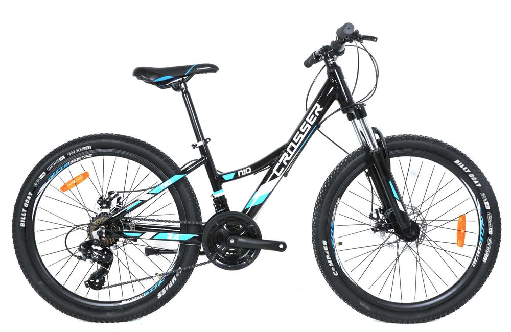 подростковый велосипед алюминий Crosser Nio Levin 24 26 Shimano