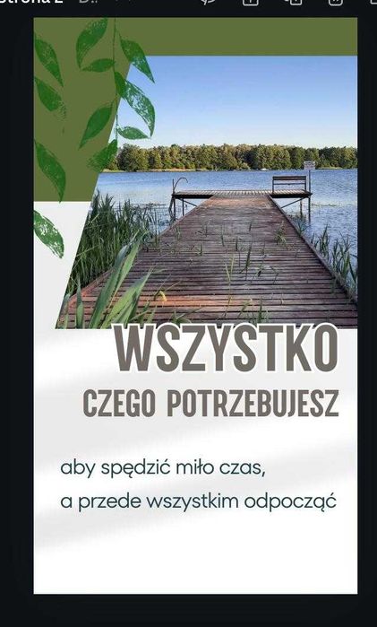 Domek nad Jeziorem Głuszyńskim