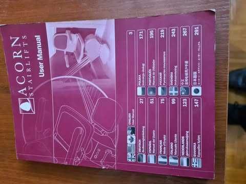 Winda schodowa krzesełkowa ACORN