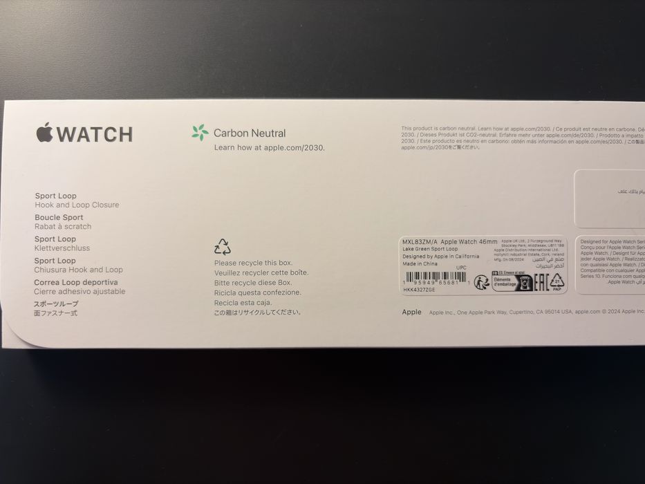 NOWY Oryginalny pasek Sport Loop 46 mm do Apple Watch