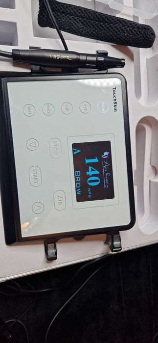 Touchskin maszynka do PMU- makijaż permanentny,2 rączki akupunkturowa.