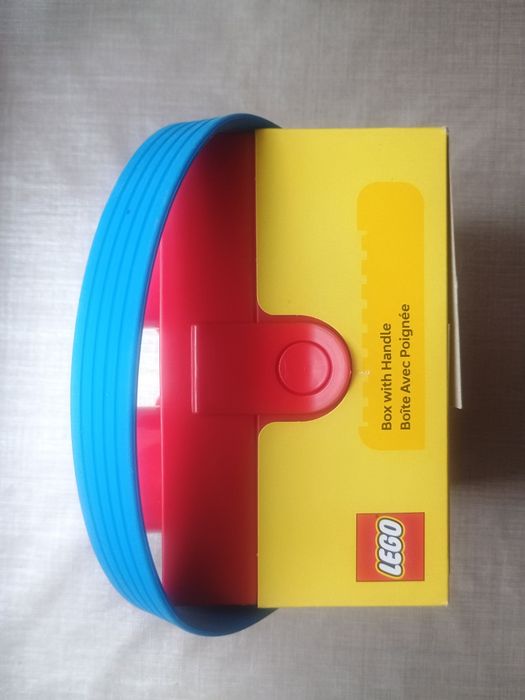 Pudełko śniadaniowe LEGO - kolor czerwony, NOWE