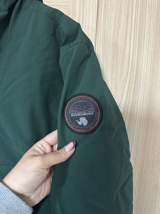 Meska kurtka zimowa napapijri ocieplana 42 XL gruba ciepla oryginalna