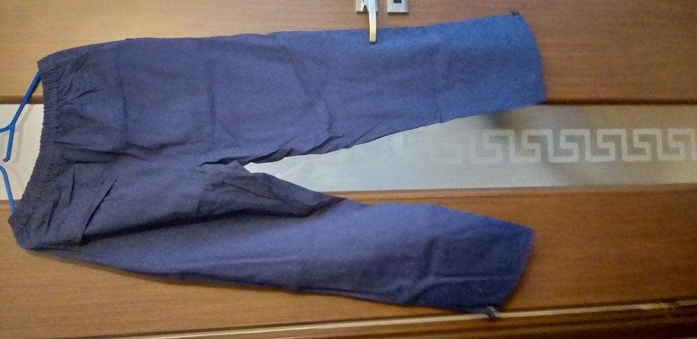 Spodnie męski Umbro granatowe materiał bawelniany