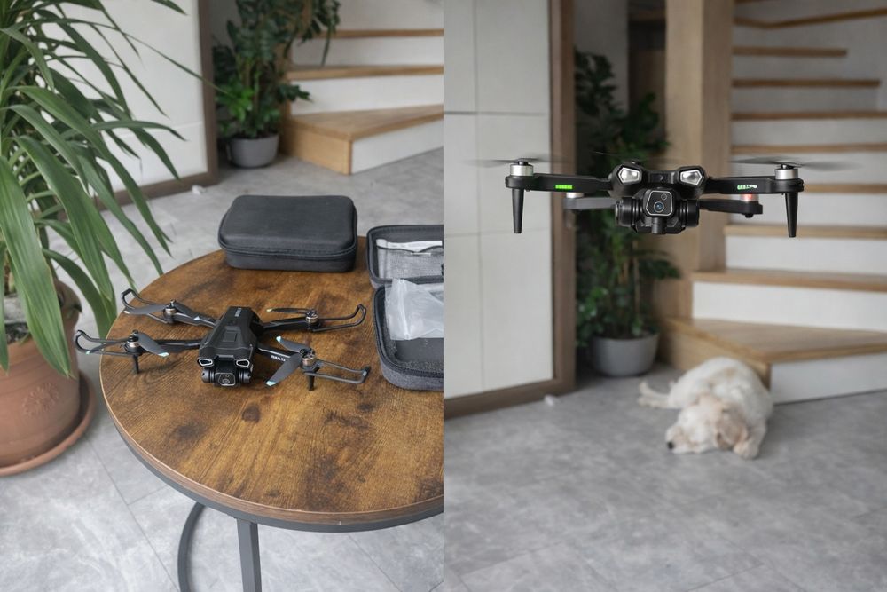 Dwa drony w cenie jednego -IDEA  12PRO 5G nowy + drugi jako bonus nies