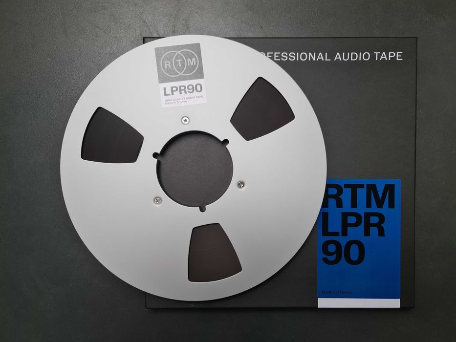 Nowa taśma magnetofonową RTM LPR35 1100m 1/4